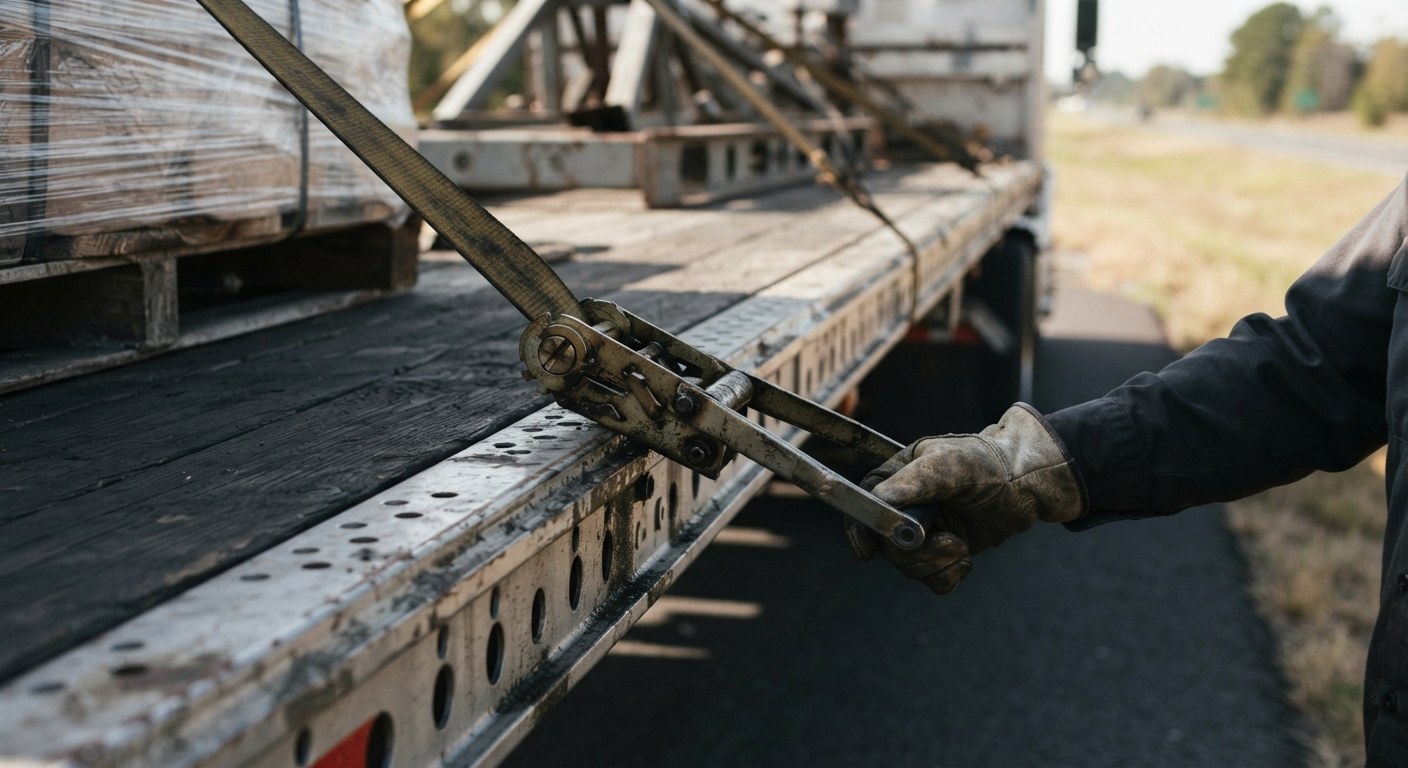 Freight loading at TRUCKING BY THE TONS LLC